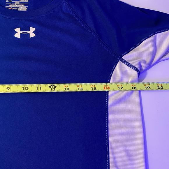 Under Armour blue short sleeve kid - Picture 4 of 5